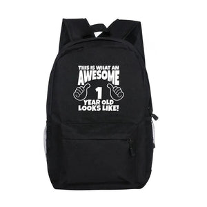 8 Year Old Printed School Bags Children Backpack Kindergarten Girls Boy