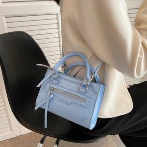 Women's Pu Leather Shoulder Bag High Crossbody Bag Tote Bag