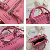 Women's Pu Leather Shoulder Bag High Crossbody Bag Tote Bag