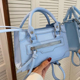 Women's Pu Leather Shoulder Bag High Crossbody Bag Tote Bag