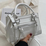 Women's Pu Leather Shoulder Bag High Crossbody Bag Tote Bag