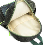 Cartoon Shark Dinosaur Print School Bag for Kids