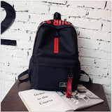 Canvas School Backpack for University Student Big Capacity