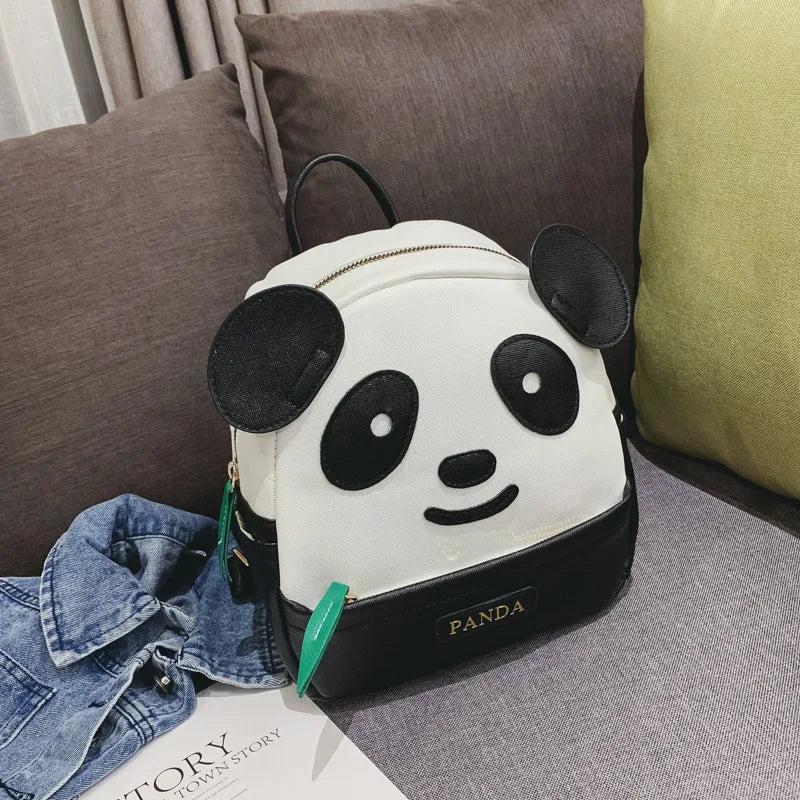 Mini Kindergarten School Backpack for Girls - Panda Kids Bookbag