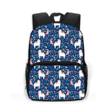 Cartoon Unicorn Print Children School Bags Boys Girls Book Bags Kids Daypack