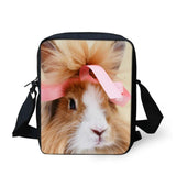 Rabbit Print Small School Bags For Girls Boys Children Shoulder Bags