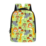Cartoon Car Backpack Children School Bags Dinosaur Lion Excavator Fire Truck Bab