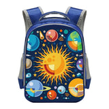 Kids Cartoon Rocket Locomotive Backpack - Steam Train Schoolbag
