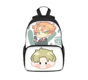 3D Printed Boys School Bag, 13 Inch Backpack for Kids