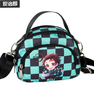 Manga Cartoon Demon Slayer Blade Shoulder Bag Totoro Cosplay Anime Casual Bags