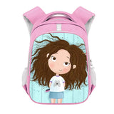 13 Inch Children Backpack Pink School Bag For Teenagers Girls