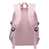 Durable Waterproof Girls School Backpack with Smooth Zipper Pockets