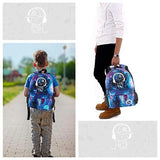 Luminous Galaxy School Backpack for Boys Girls Teens