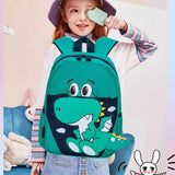 Autumn Primary School Students Dinosaur Backpack