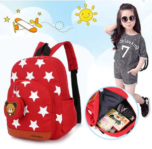 Kids Backpacks Cartoon Printed School Bags for Kindergarten Girls Boys