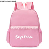 Personalized Girl Dance Bag Name Nylon Backpack Pink Ballet Little Girl Storage