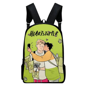 Heartstopper Backpack Adult Kids School Bags Unisex Harajuku Daypack