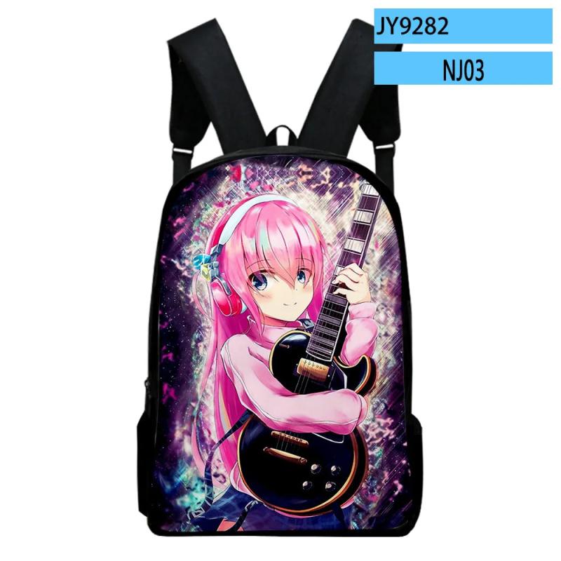 Bocchi the Rock Anime Bag School Bag Unisex Backpack