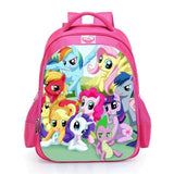 16 Inch Pony Backpack School Bag for Girls Boys Panda