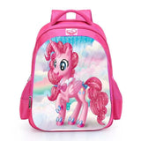 16 Inch Pony Backpack School Bag for Girls Boys Panda