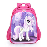 16 Inch Pony Backpack School Bag for Girls Boys Panda
