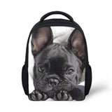 French Bulldog Kids School Bag Small Kindergarten Backpack Shoulder Bagpac