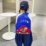 Cartoon Car Backpack for Kid Schoolbags