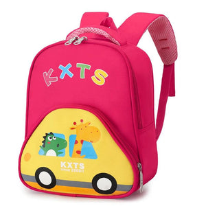 Cartoon Car Backpack for Kid Schoolbags