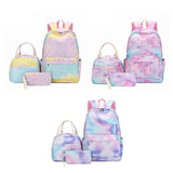 Girls Teens School Backpack Set Laptop Pencil Bag Lunch Tote Daypack