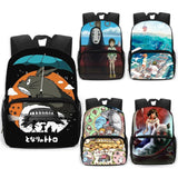 Totoro Spirited Away School Backpack for Kids
