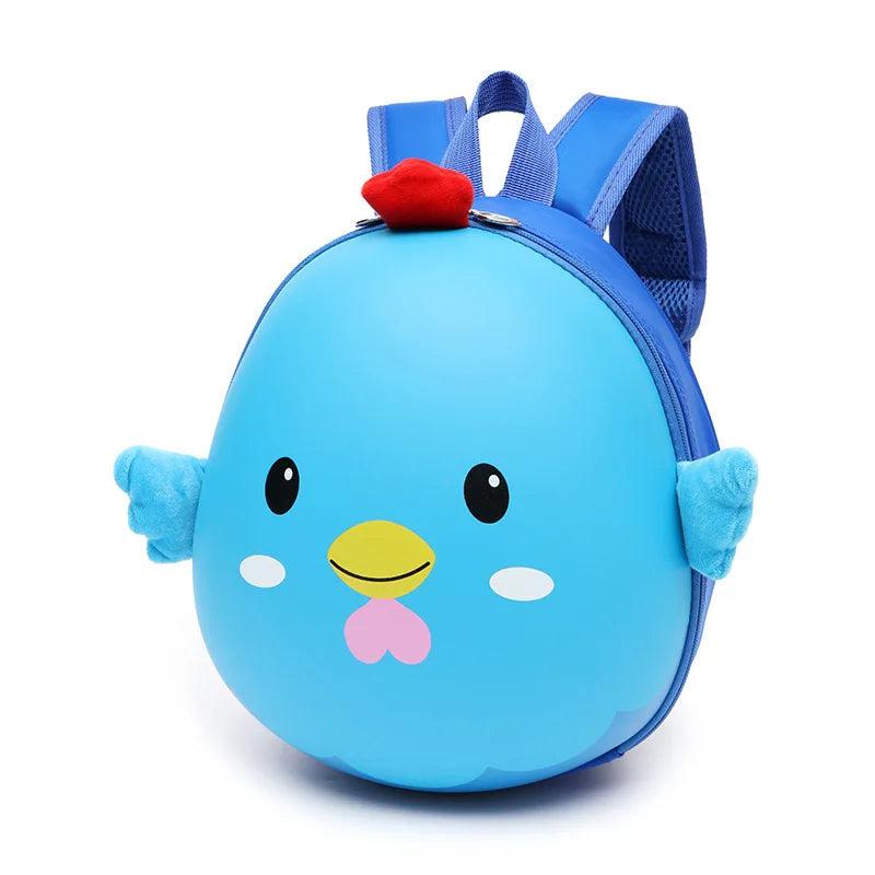 3D Chick Egg Shell Bag for Boys Girls Children's Backpack