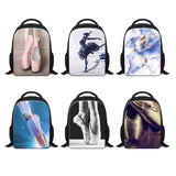 12 inch Ballet Dance Kids Backpack with Book Bag for Boys and Girls