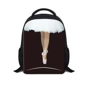 12 inch Ballet Dance Kids Backpack with Book Bag for Boys and Girls