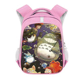 13 Inch Anime Ponyo Totoro Backpack School Bags Kids Kindergarten Boys Girls