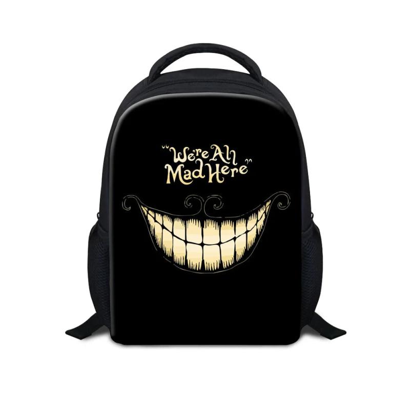 12 Inch Cartoon Cheshire Cat School Bag for Kids Gift