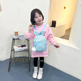Girls Backpack Sequin Children Bag Kids Rabbit Ears Small Backpack