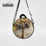 9-Inch Kids Mini Backpacks Animals Dog Print Small School Bag For Boys Girls