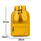 Cartoon Rabbit Backpack Girls School Bag Kindergarten Kids Waterproof