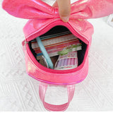 Princess Kid Backpack Transparent Sequin Mini Bag Girl Backpacks