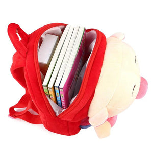 Kids Plush Backpack Cartoon School Bag for Kindergarten