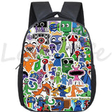 Rainbow Backpack Kids Kindergarten School Bag Toddler Waterproof Bookbag