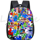 Rainbow Backpack Kids Kindergarten School Bag Toddler Waterproof Bookbag