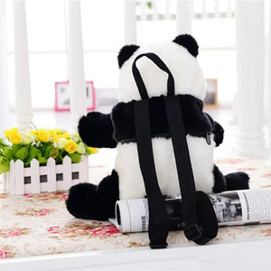 Panda Backpack Stuffed Animal Bag Plush Adjustable Schoolbags