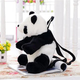 Panda Backpack Stuffed Animal Bag Plush Adjustable Schoolbags