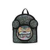 Children's Ear PU Sequin Bow Backpack for Girls