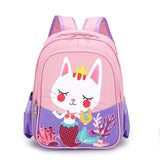 Girls School Backpack Cartoon Design Kindergarten Baby Bags