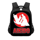 Kids Judo Aikido Taekwondo Backpack School Bag Boys Girls Kindergarten Bookbag