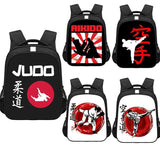 Kids Judo Aikido Taekwondo Backpack School Bag Boys Girls Kindergarten Bookbag
