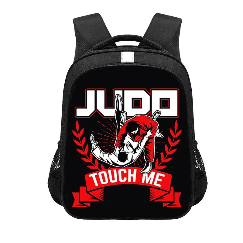 Kids Judo Aikido Taekwondo Backpack School Bag Boys Girls Kindergarten Bookbag