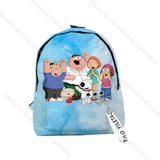 Family X Guy TV Series School Bags Peter Girls Boys Travel Bag Waterproof Mochil